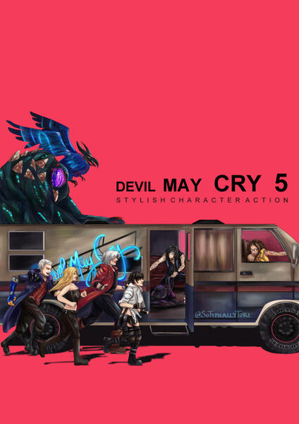 DMC5 x Little Miss Sunshine