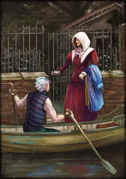 DMC5 - Lady in Red x Vergil